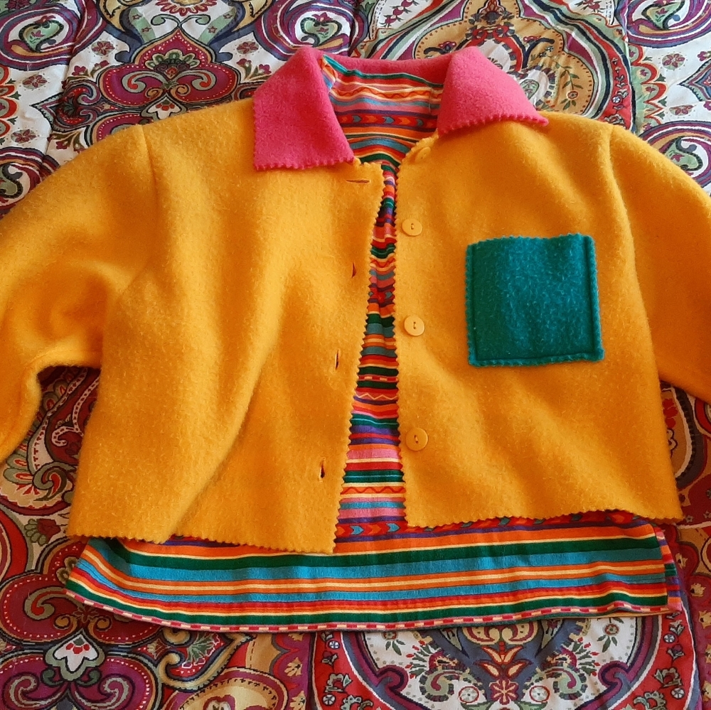 American Girl Vintage 90s Jacket and Mock Neck tee